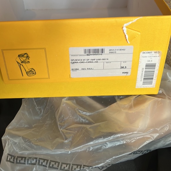 Fendi.  Nutcracker. Off the chain. Gorgeous.  Wore on wedding day.  38.5 - Picture 6 of 15